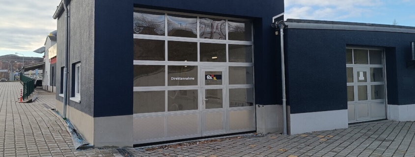 Neubau der Direktannahme